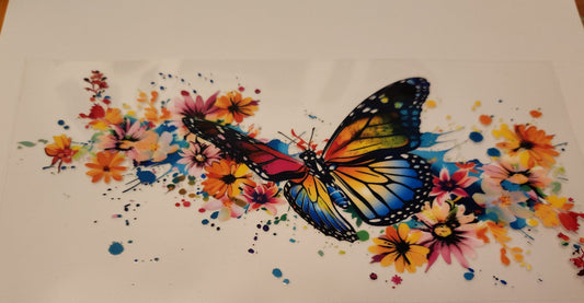 UVDTF Decal- Butterfly