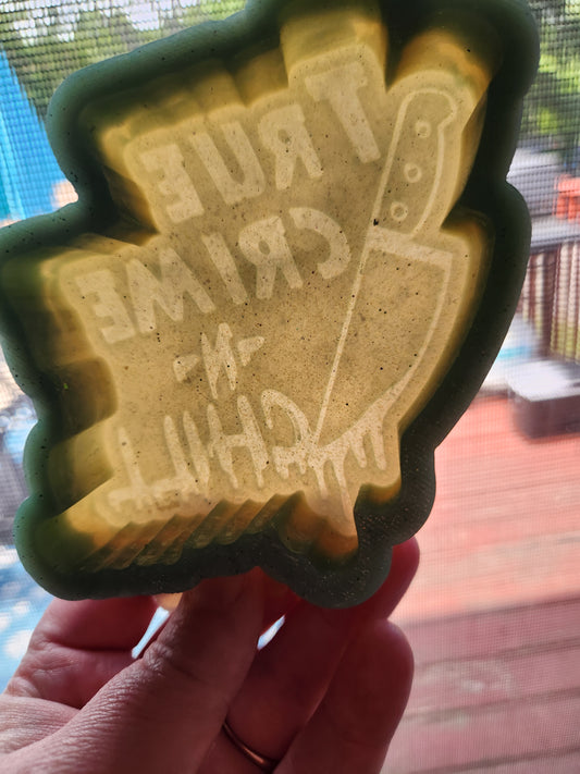 Custom Freshie- True Crime & Chill