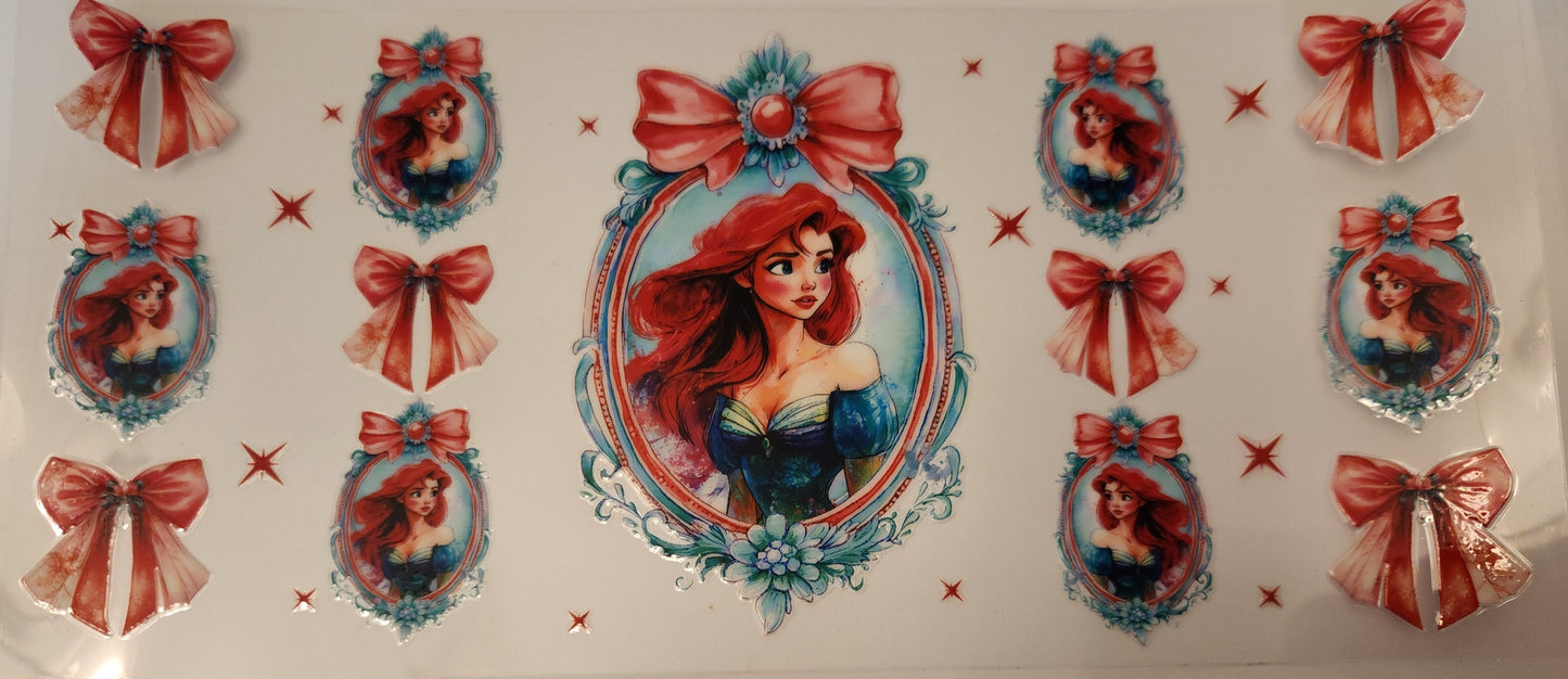 UVDTF Decal- Mermaid Princess