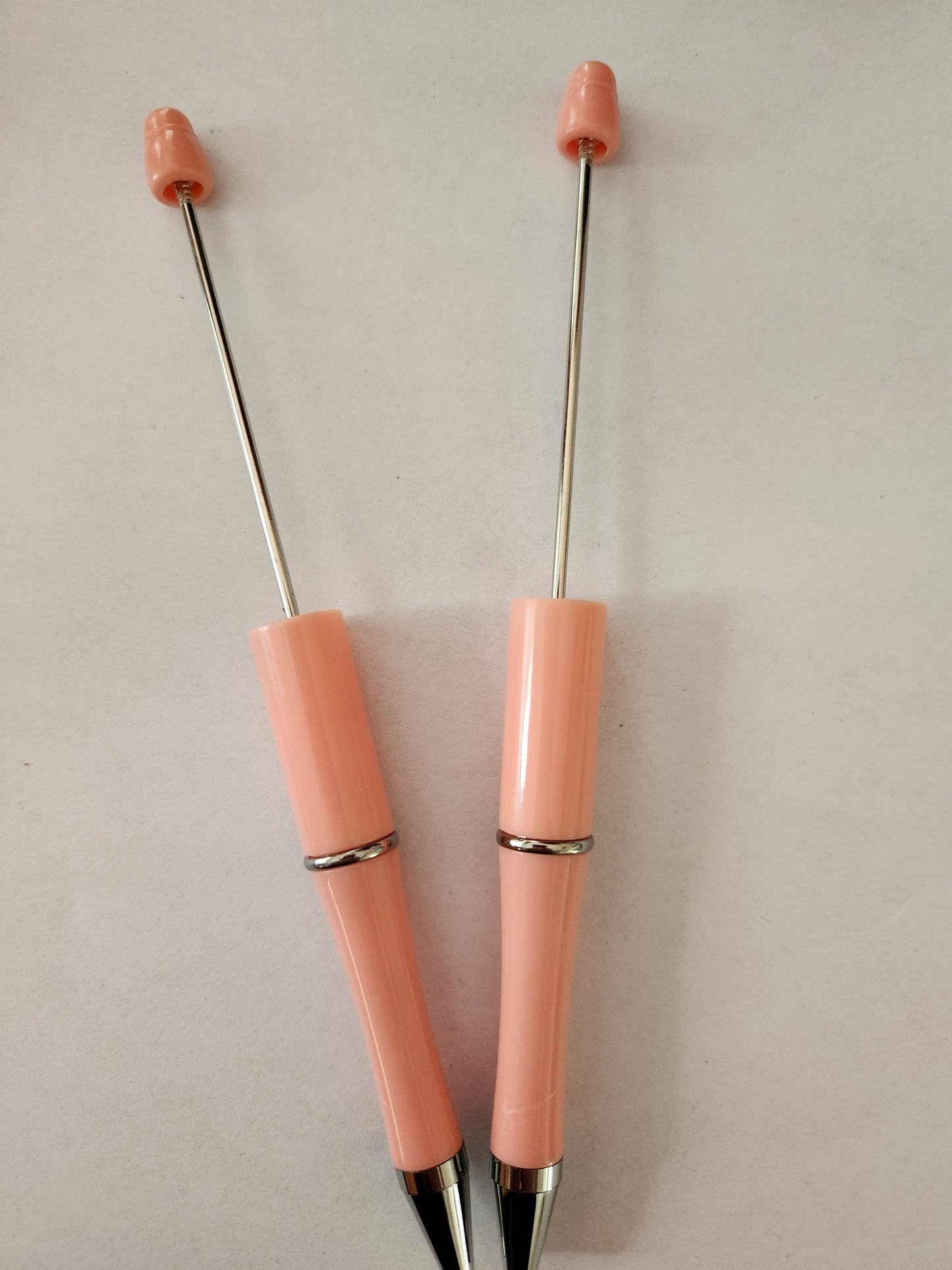 Beadable Pen Blanks- Peach