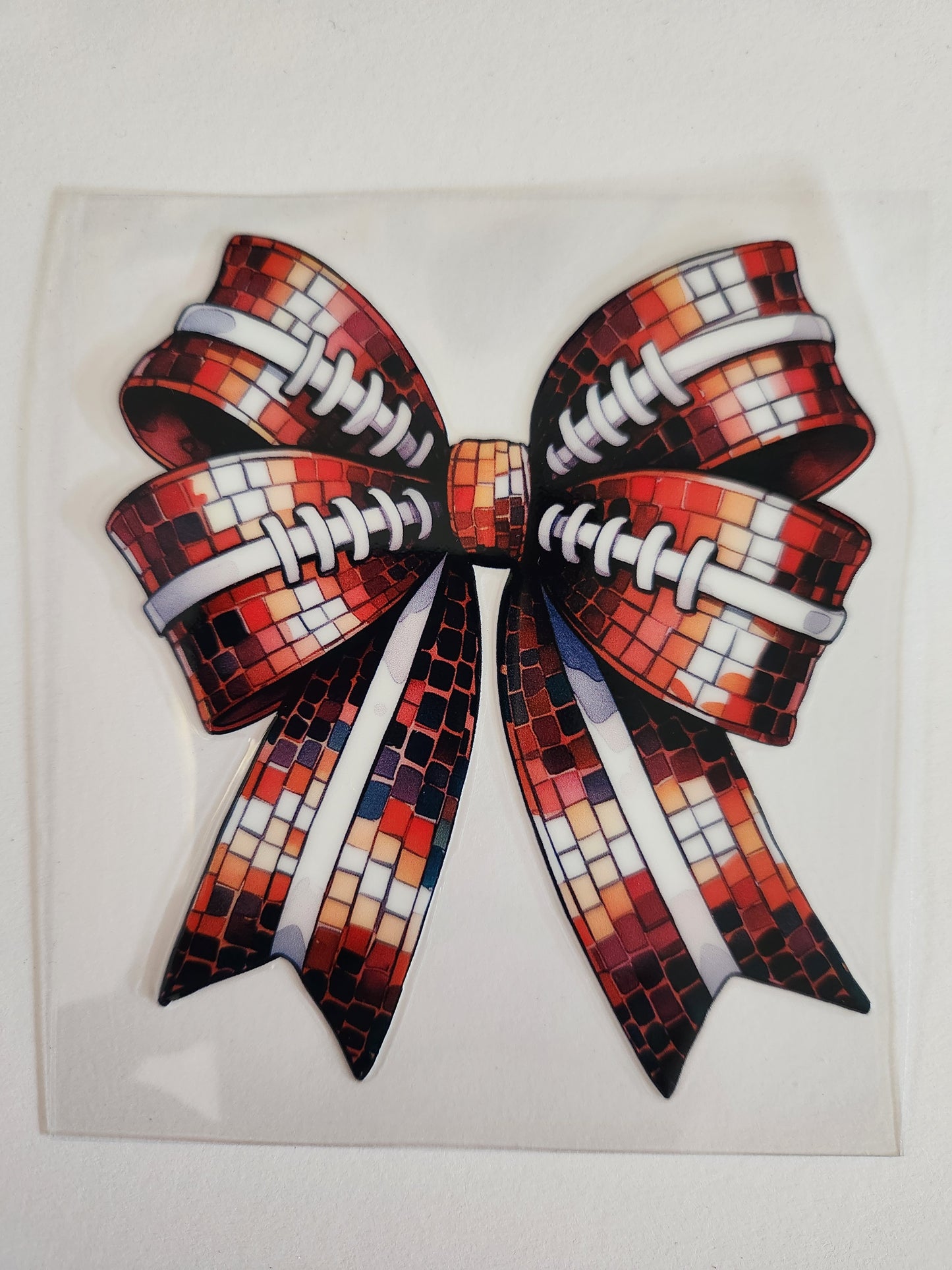 Cup Wrap- Football Bow