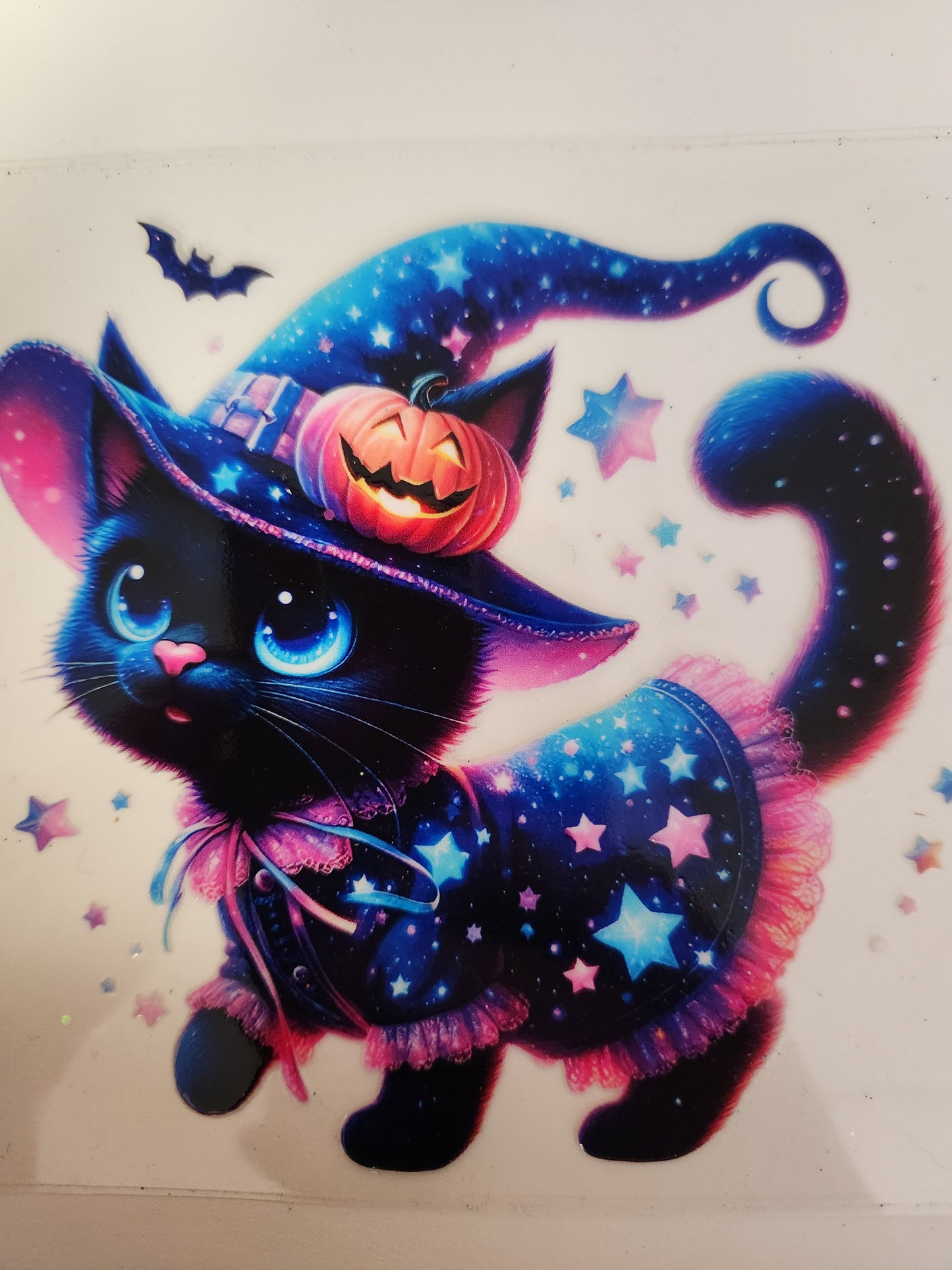 UVDTF Decal Cup Wrap- Magic Cat