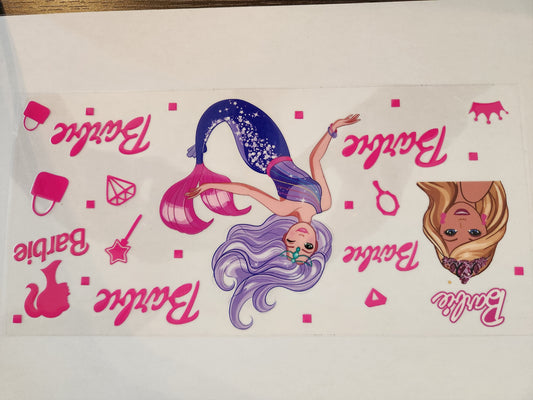 Cup Wrap- Barbie