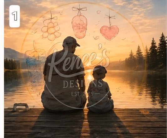 Custom Digital Fathers Day Print. Choose from above or Message me Your Request