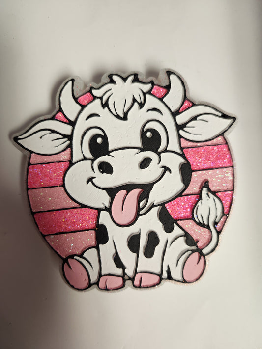 RTS Freshie- Stripe Cow