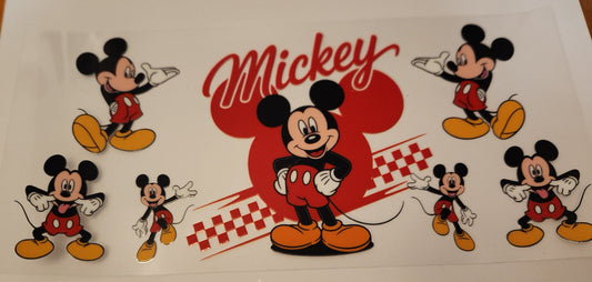 UVDTF Decal- Mouse Ears