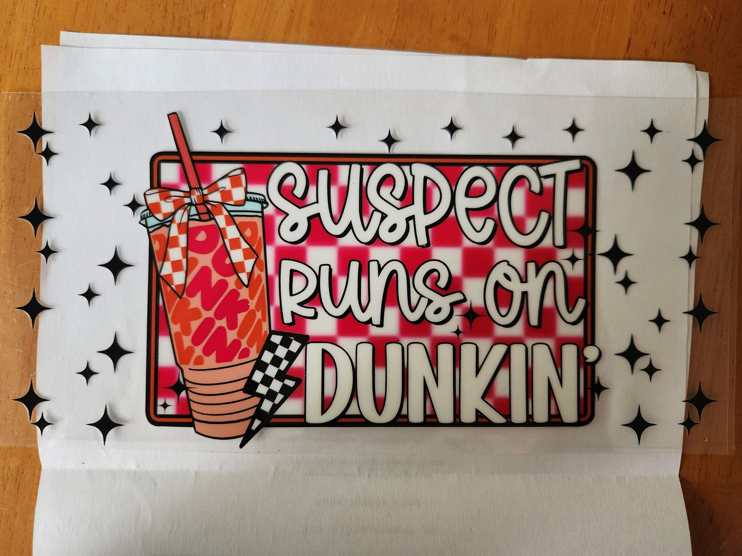 Cup Wrap-Suspect Dunkin