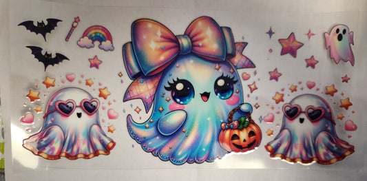 UVDTF Wrap 16oz- Ghost Cuties
