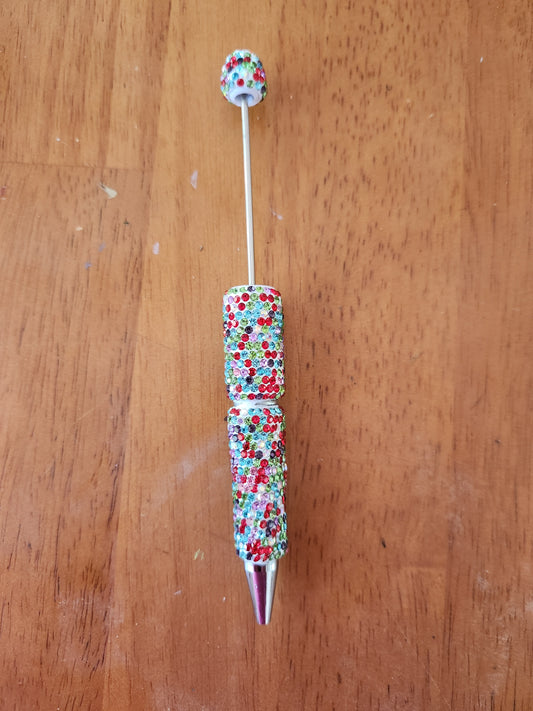 Beadable Fancy Pen Blanks- Multi- Color