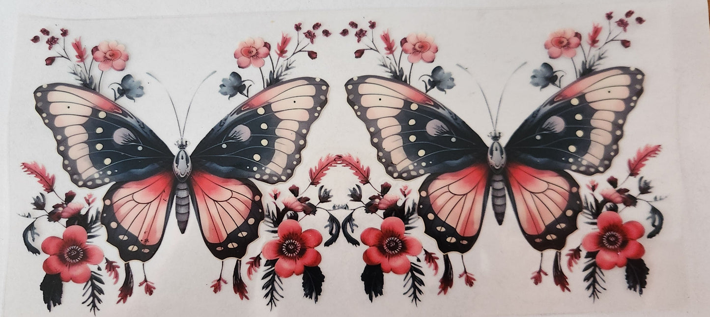 UVDTF Wrap 16oz- Butterflies