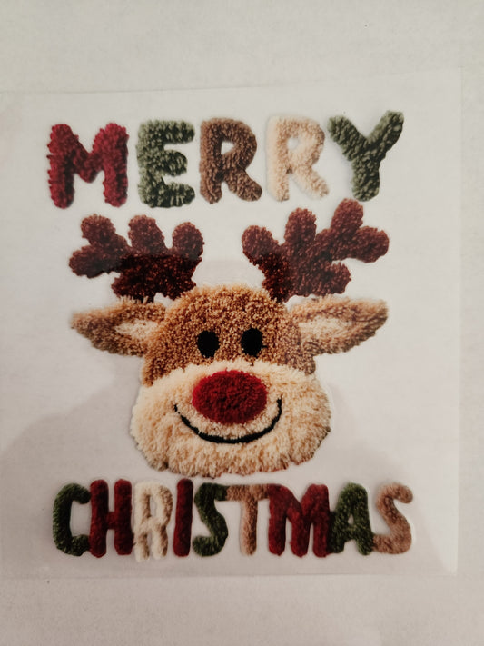 UVDTF DecalCup Wrap- Merry Reindeer