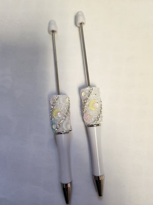 Beadable Fancy Pen Blanks- Moons