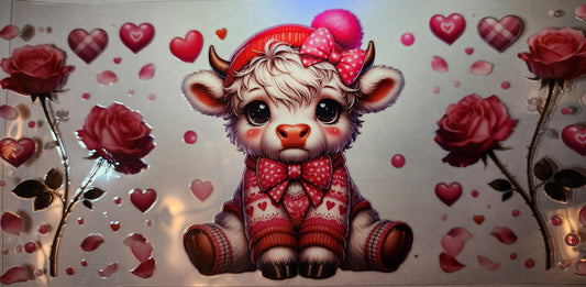 UVDTF Wrap- Love Cow