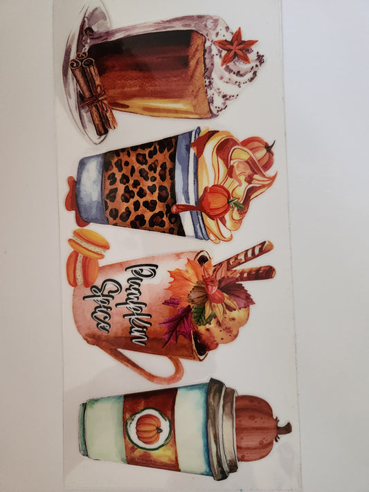 Cup Wrap- Pumpkin Spice