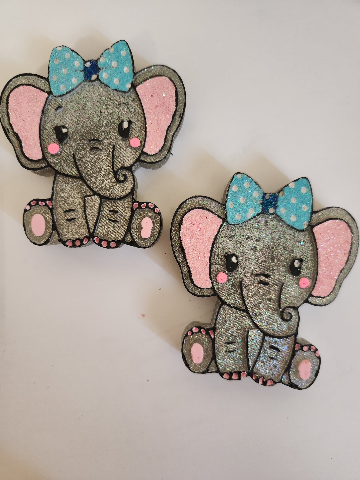 Custom Freshie- Vent Clips Adorable Elephant