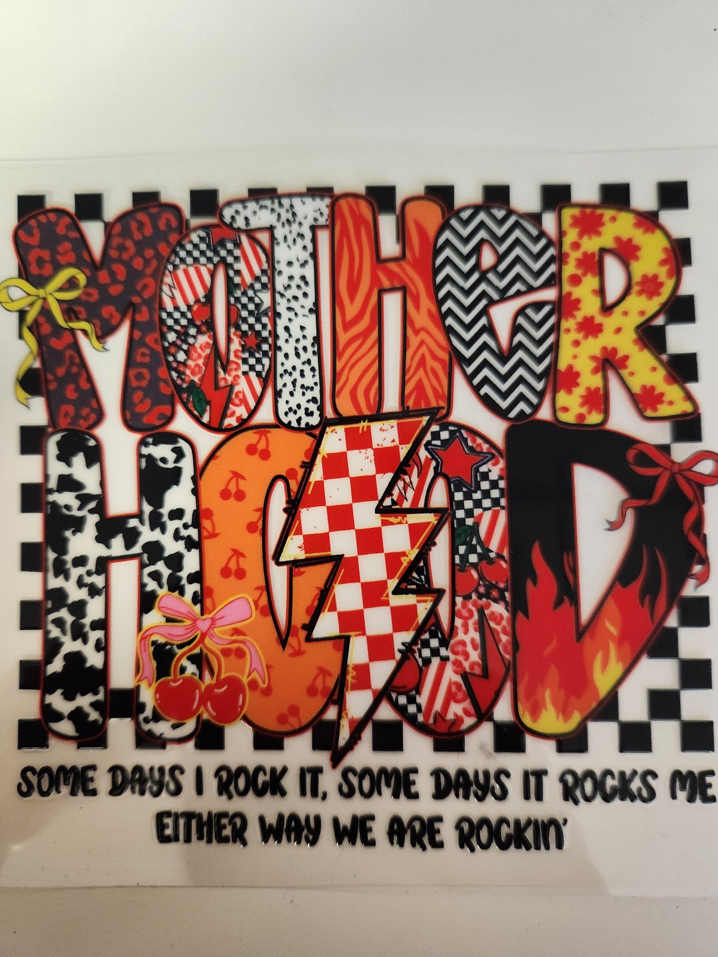 UVDTF Decal Cup Wrap- Motherhood