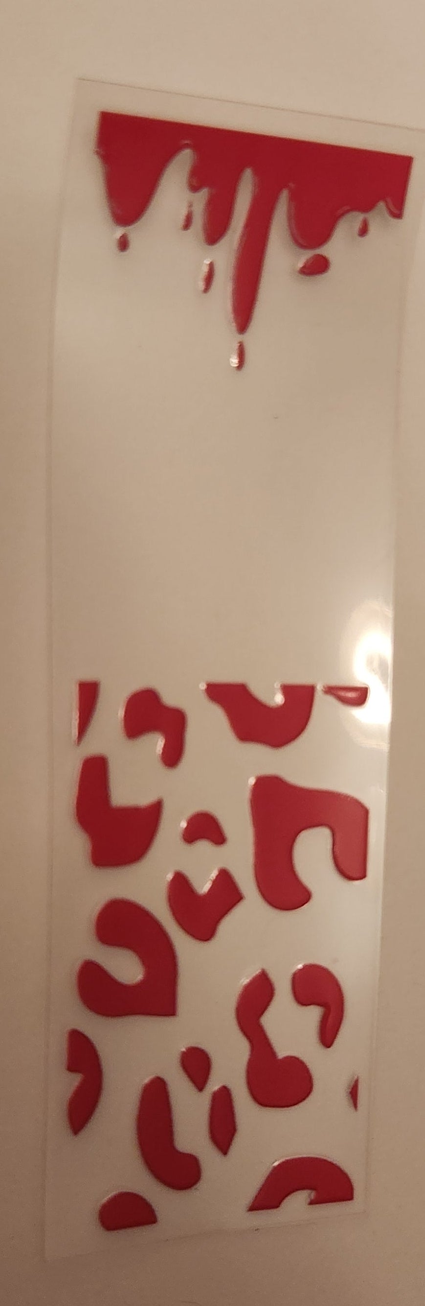 UVDTF Pen Wrap- Cow Drip (single)
