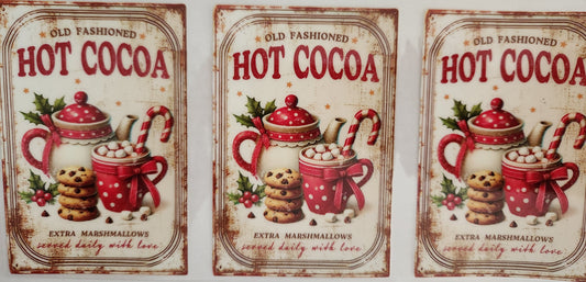 UVDTF 16oz Cup Wrap- Hot Cocoa