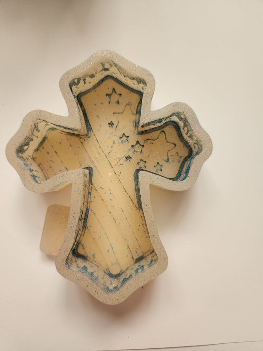 Custom Freshie- Flag Cross