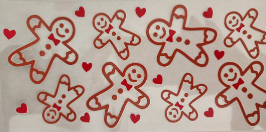 UVDTF 16oz Cup Wrap- Gingerbread