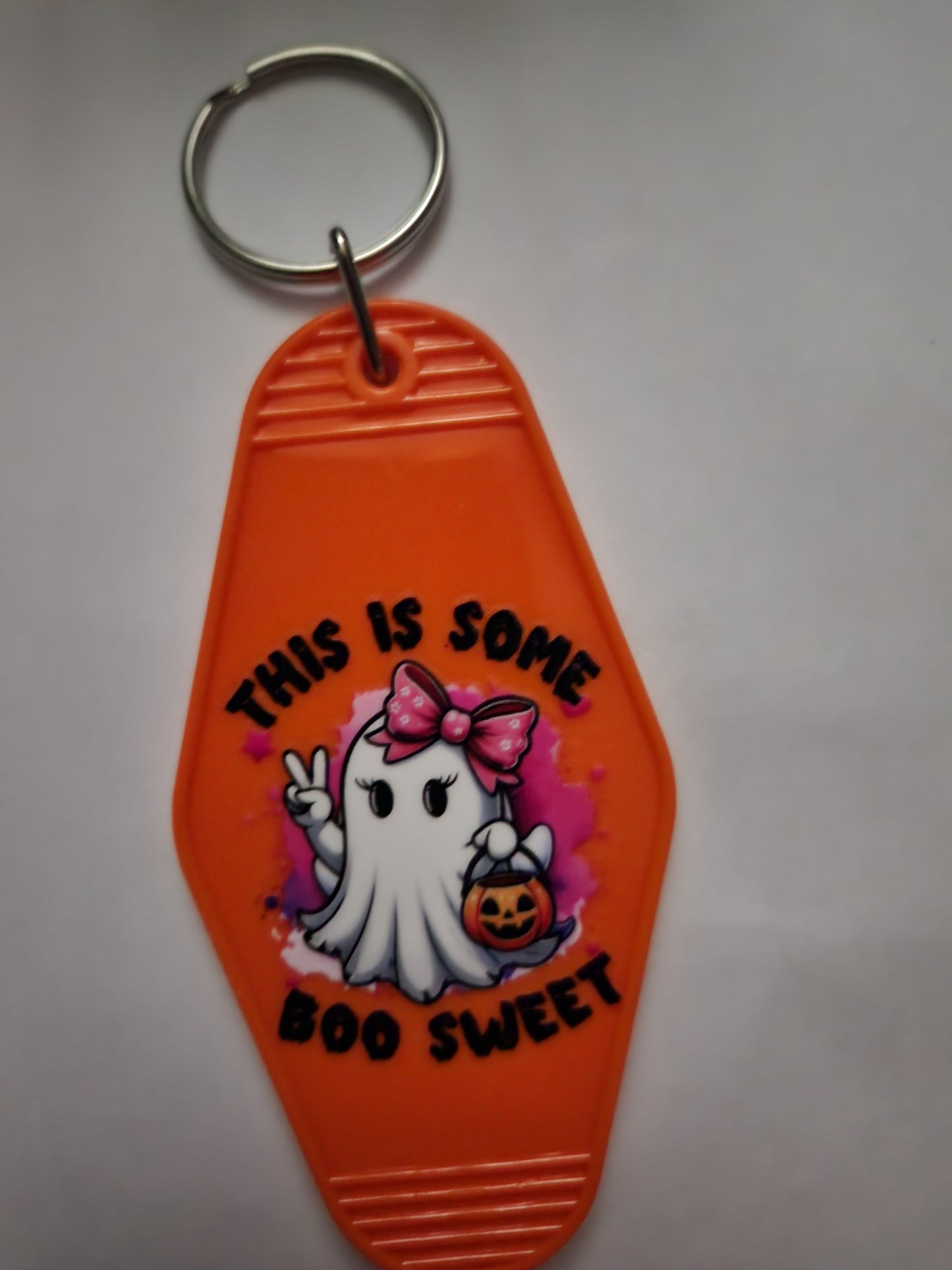 Spooky Season Hotel Keychain