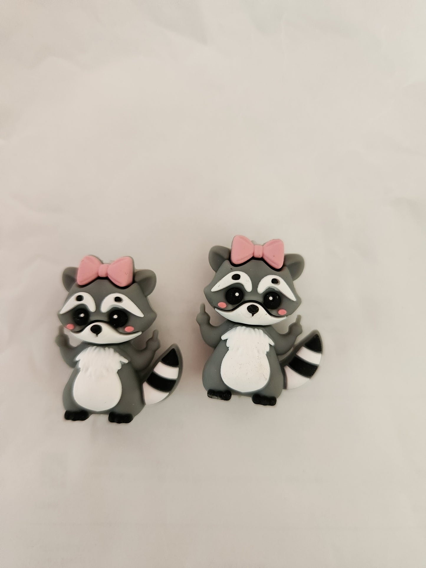 3D Silicone Focal- Spicy Raccoon