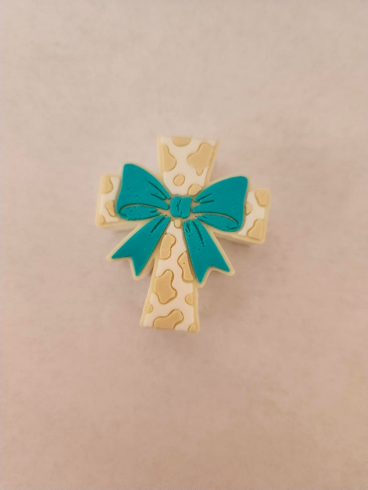 Straw Topper- 3D Printed Cross & Bow Straw Topper