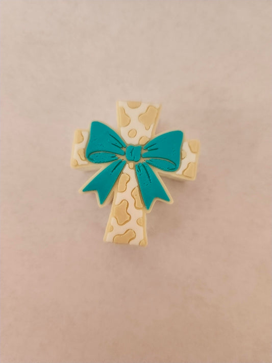 Straw Topper- 3D Printed Cross & Bow Straw Topper