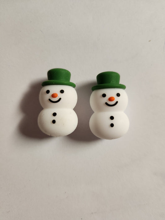 3D Silicone Focal- Snowman