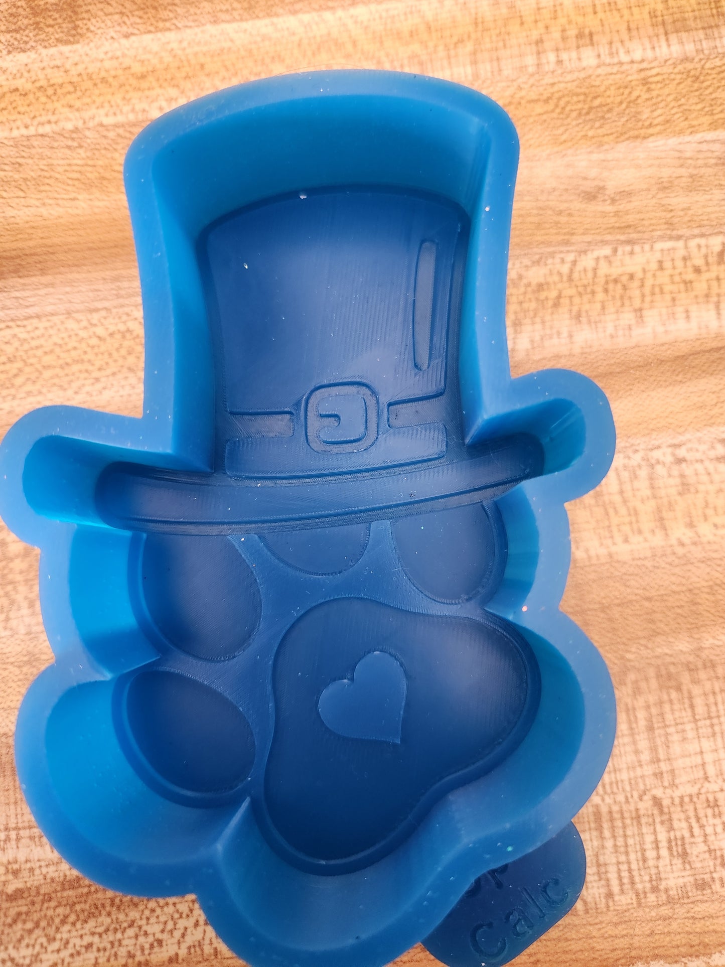 Custom Freshie- Paw Print Top Hat