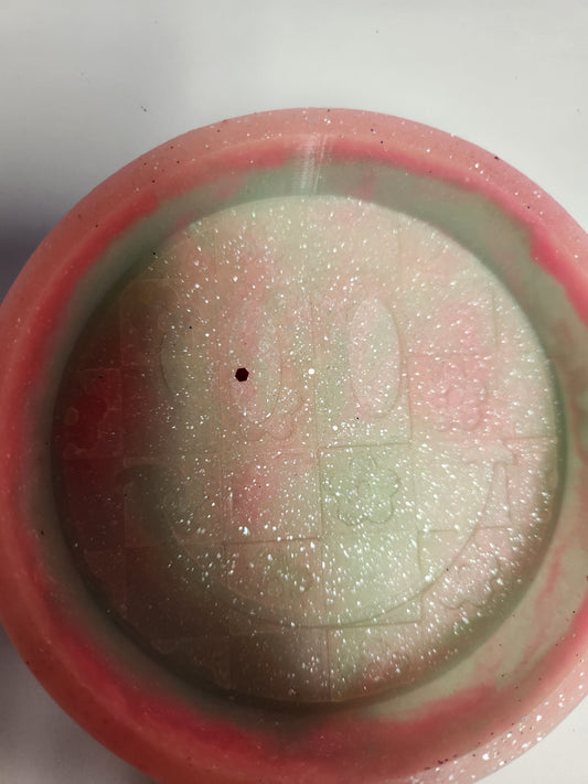 Custom Freshie- Checker Smiley