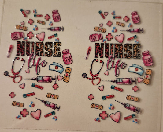 UVDTF Hotel Keychain (Single) - Nurse