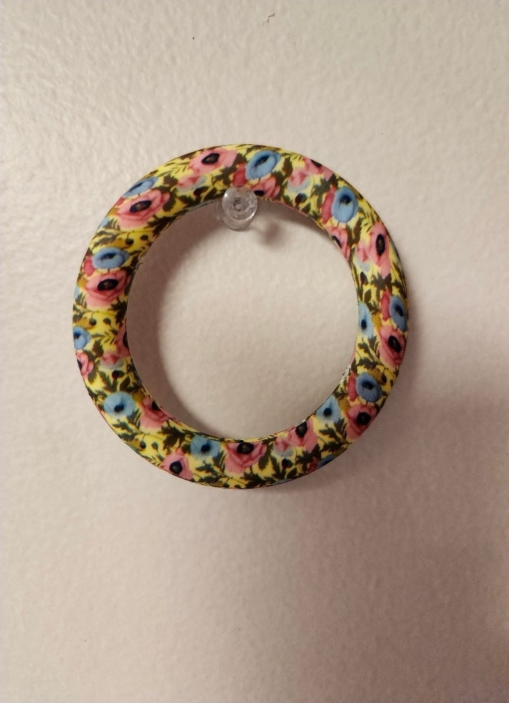 65mm Silicone Rings- Floral