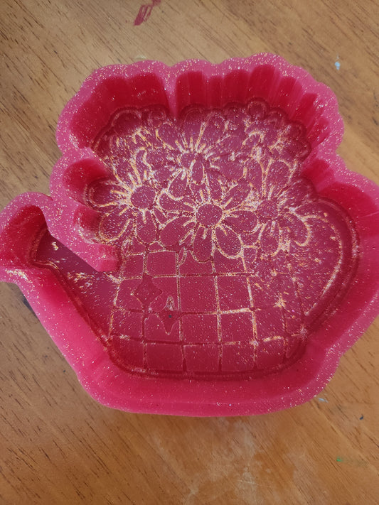 Custom Freshie- Flowers Watering Can