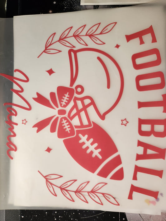 Heat Transfer- Football Mama