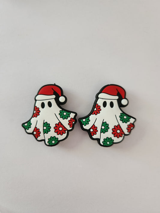 2D Silicone Focal- Festive Ghost