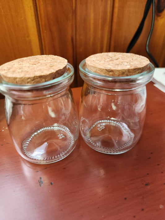 Glass Jars + Decal