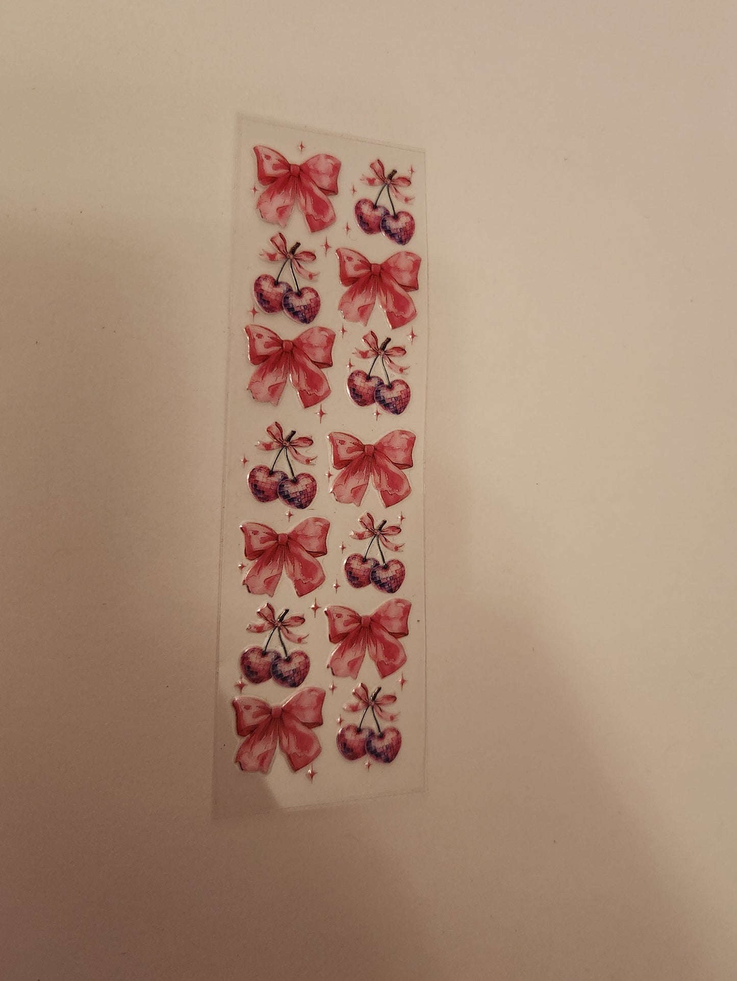 UVDTF Pen Wrap- Cherries (single)