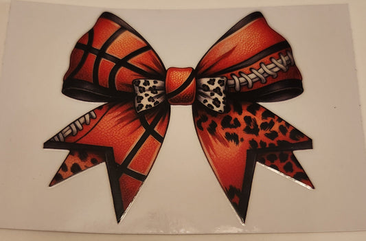 UVDTF Decal- Basketball Bow