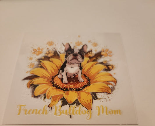 UVDTF Decal- Frenchie