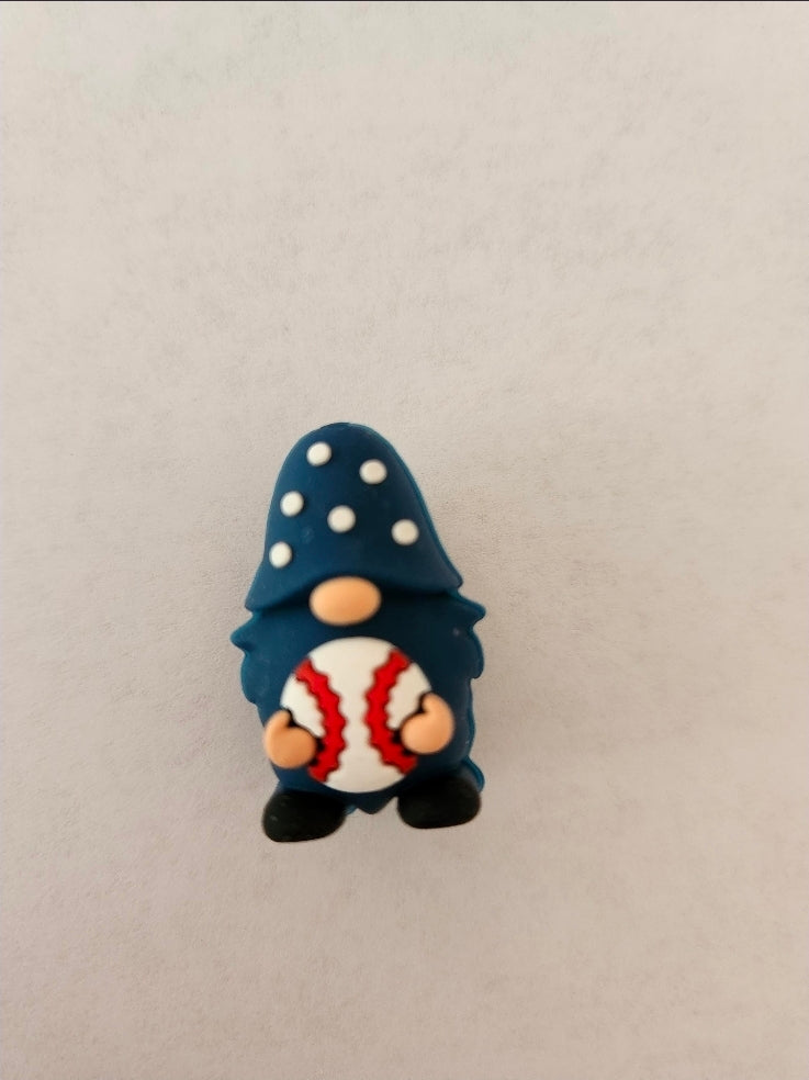 3D Silicone Focal- Baseball Gnome