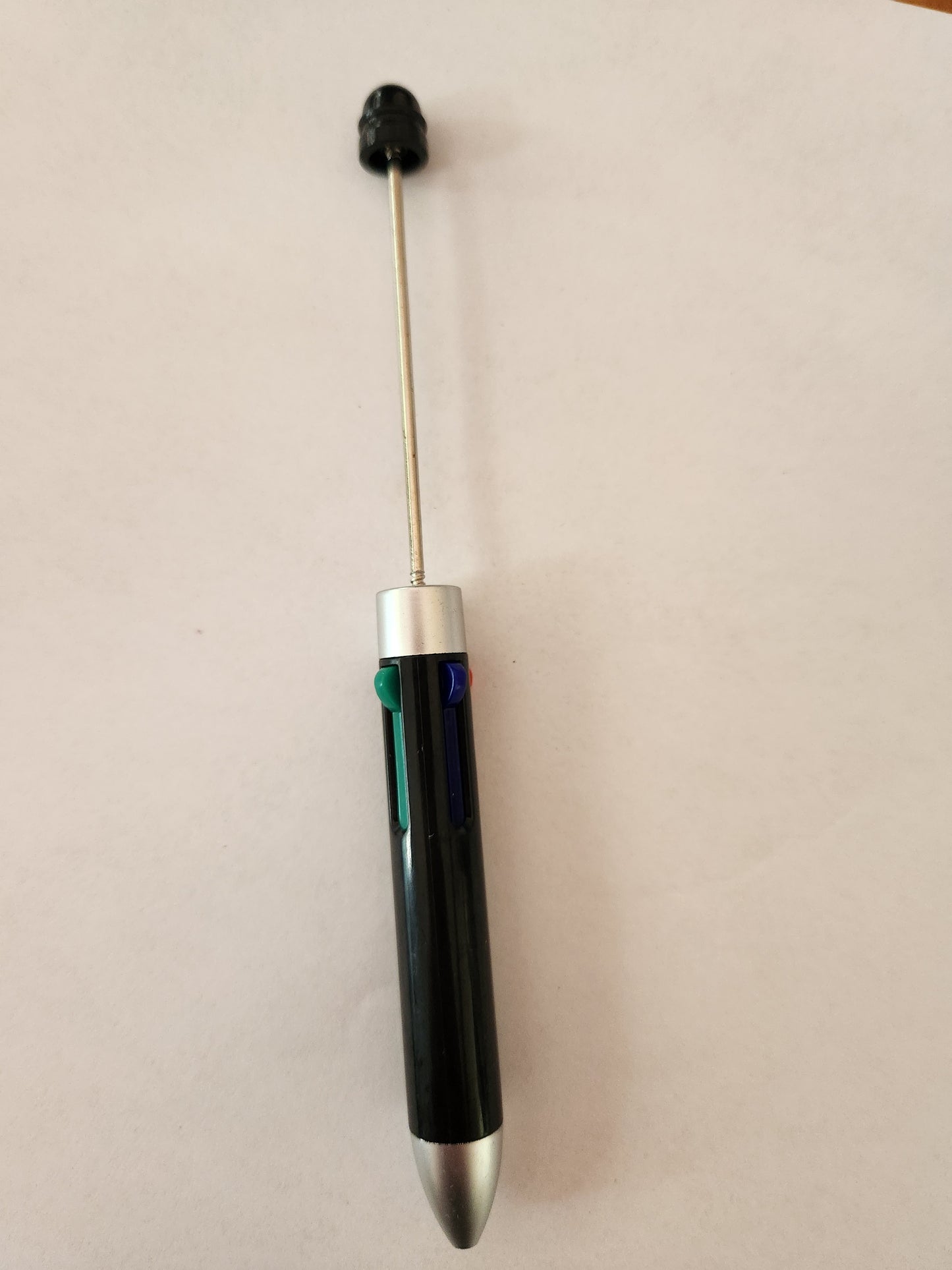 Beadable Multi-Ink Pen Blanks (Black)