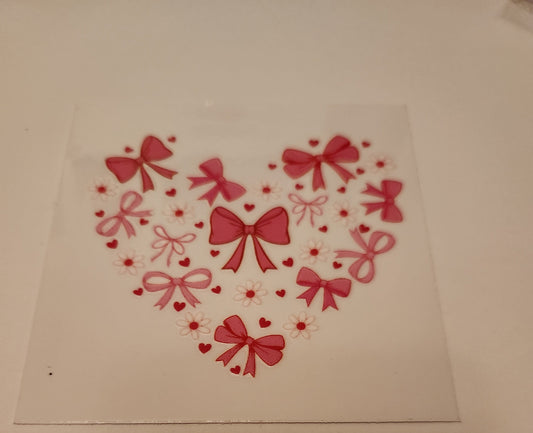 UVDTF Decal- Bows
