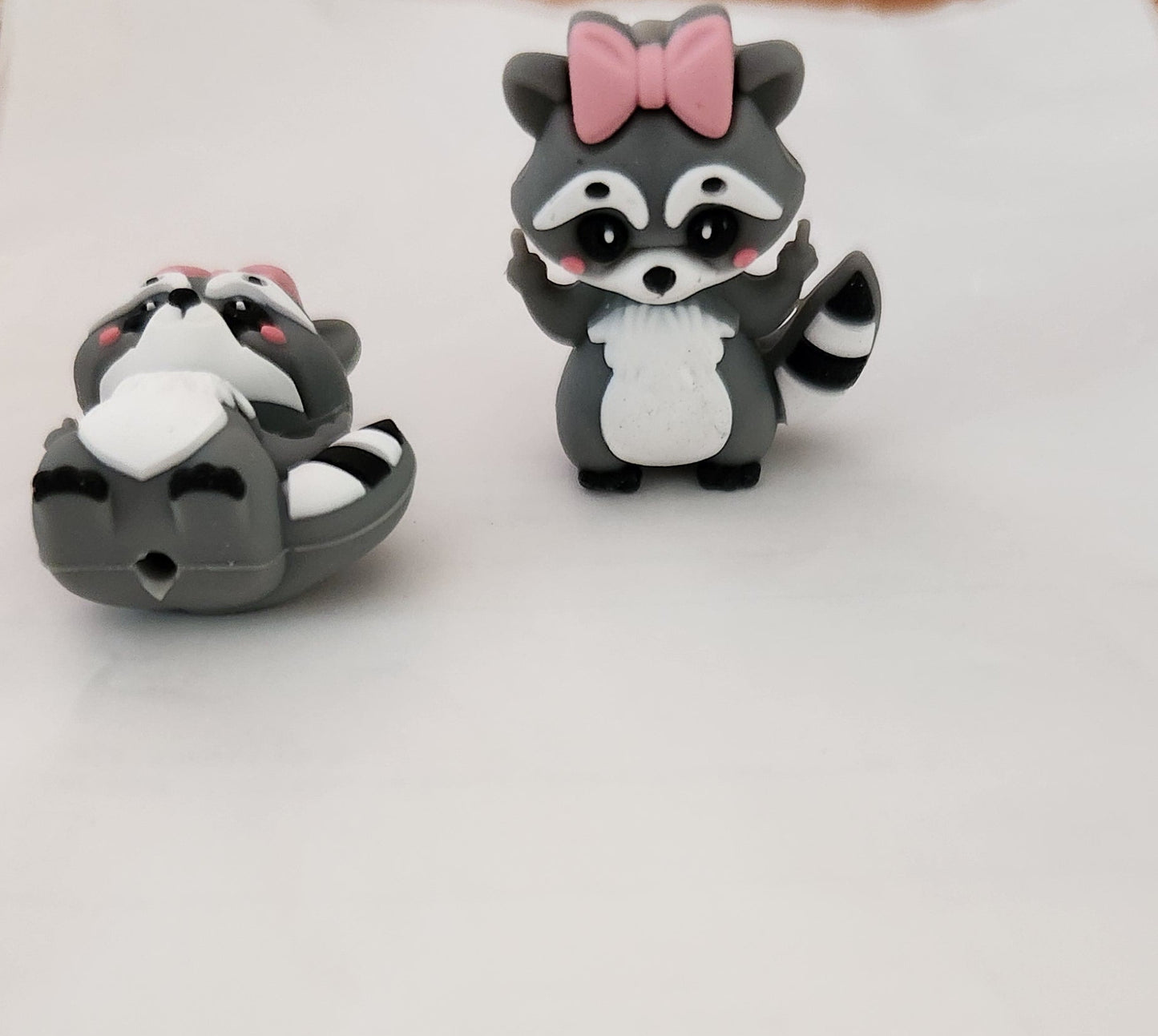 3D Silicone Focal- Spicy Raccoon