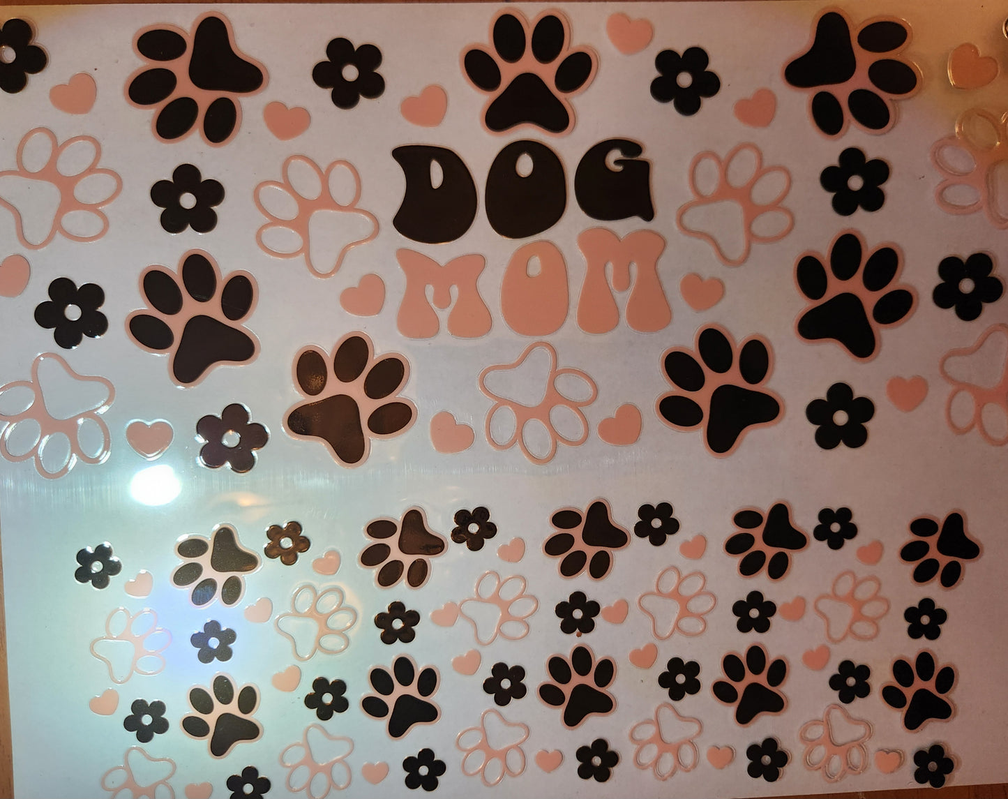 UVDTF Wrap- 40oz Dog Mom