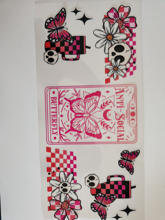 Cup Wrap- Anti Social