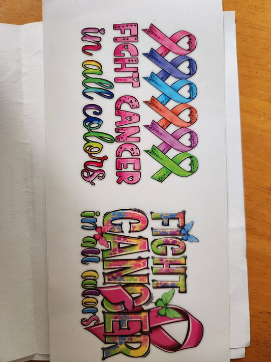 Cup Wrap- Fight Cancer