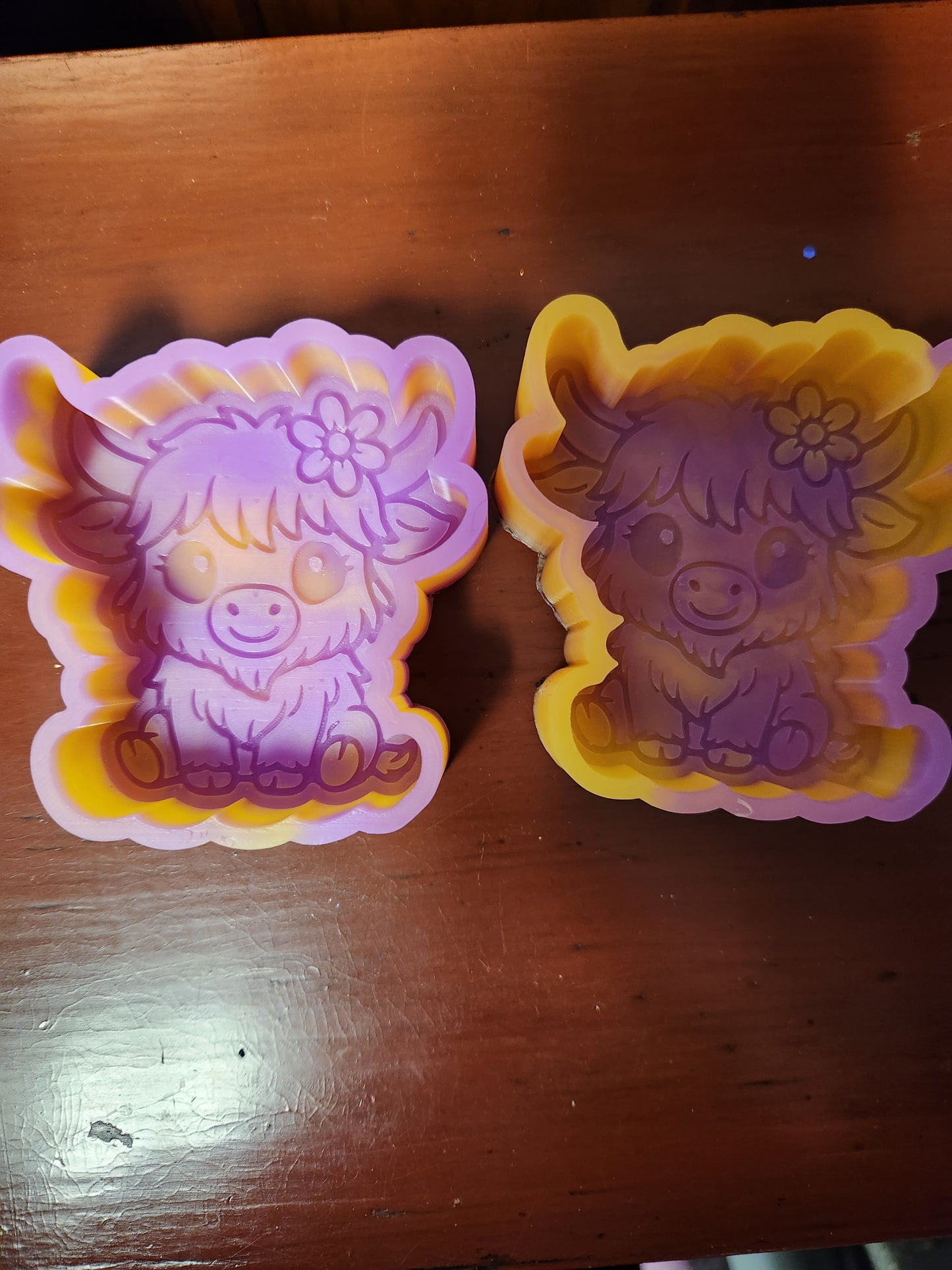 Custom Freshie- Cutest Cow + Vent Clips Set