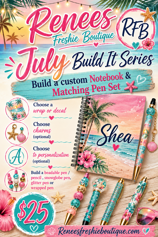 Build It Series- Custom Notebook