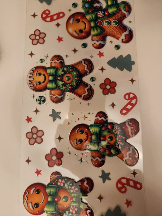 Cup Wrap- Gingerbread
